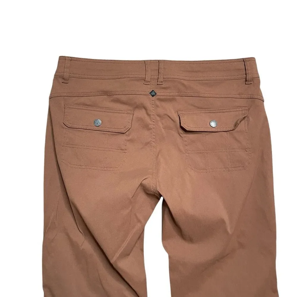 PRANA Halle Pants Brown Size 16